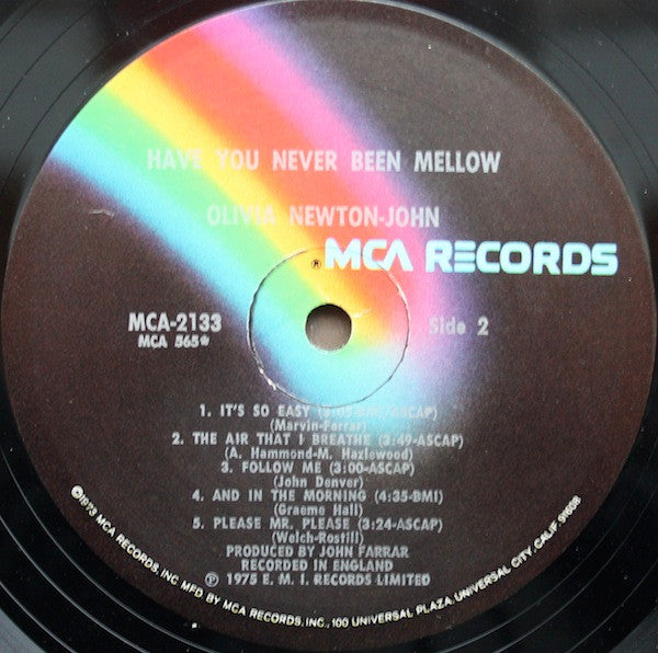 Olivia Newton-John - Have You Never Been Mellow