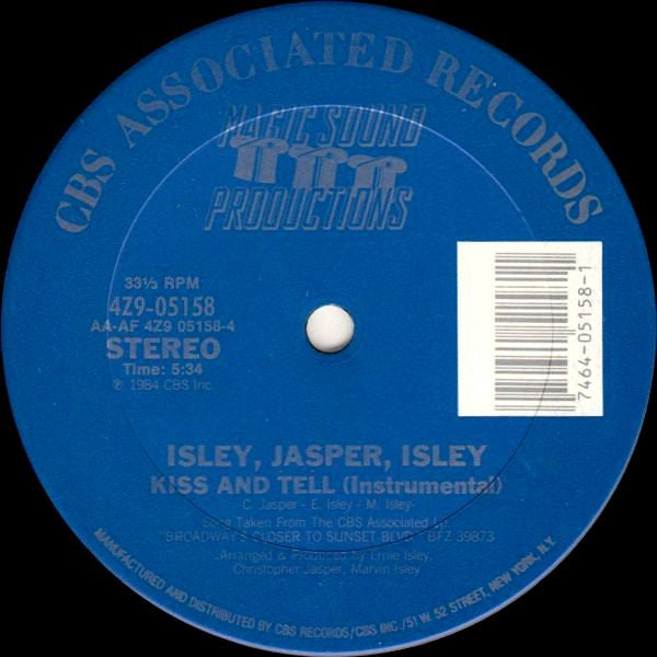 Kiss And Tell - secondary