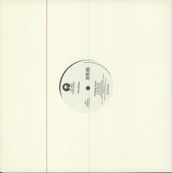 12" Single: The Killers - Somebody Told Me