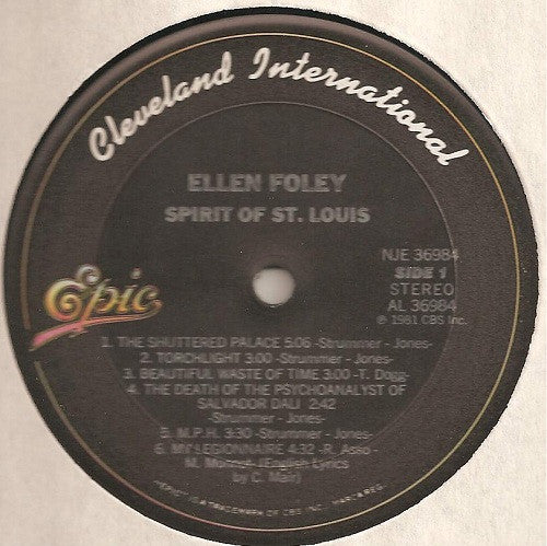 Ellen Foley - Spirit Of St. Louis
