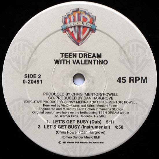 Let's Get Busy - secondary