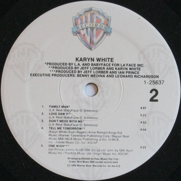 Karyn White - secondary