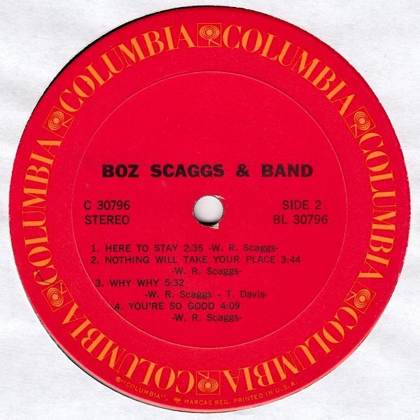 Boz Scaggs & Band - secondary
