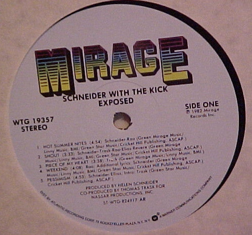 Helen Schneider, The Kick - Exposed