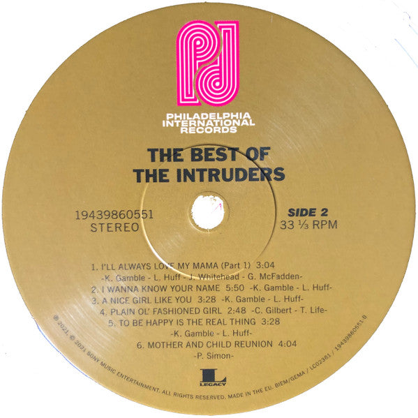 The Best Of The Intruders - secondary