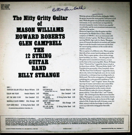 The Nitty Gritty Guitar Of - secondary