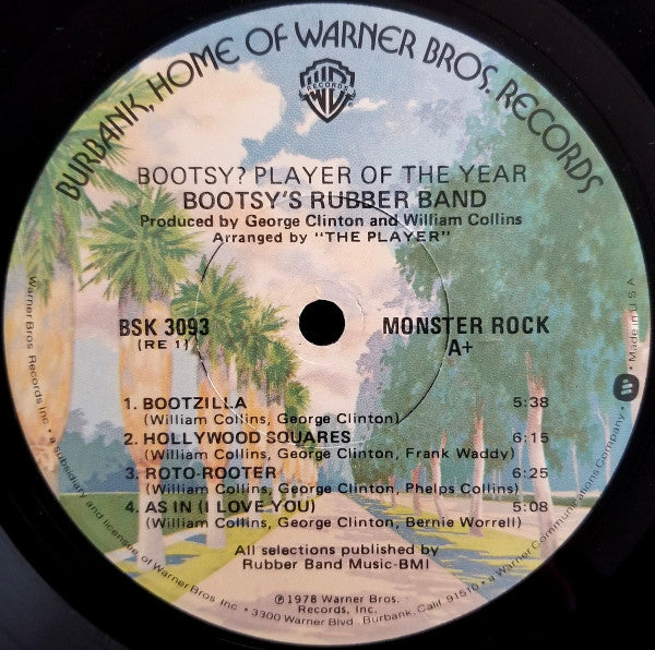 Bootsy's Rubber Band - Bootsy? Player Of The Year