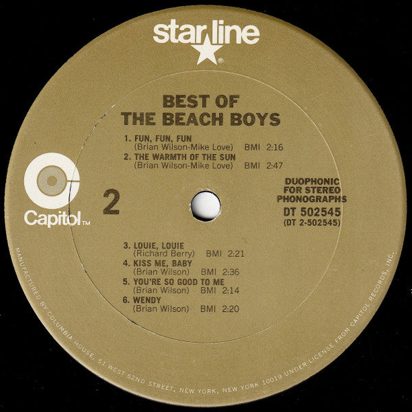 Best Of The Beach Boys - Vol. 1 - secondary