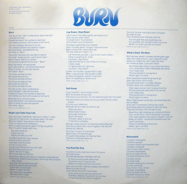 Burn - secondary