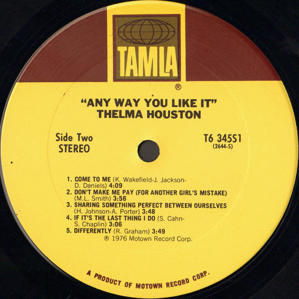 Any Way You Like It - secondary