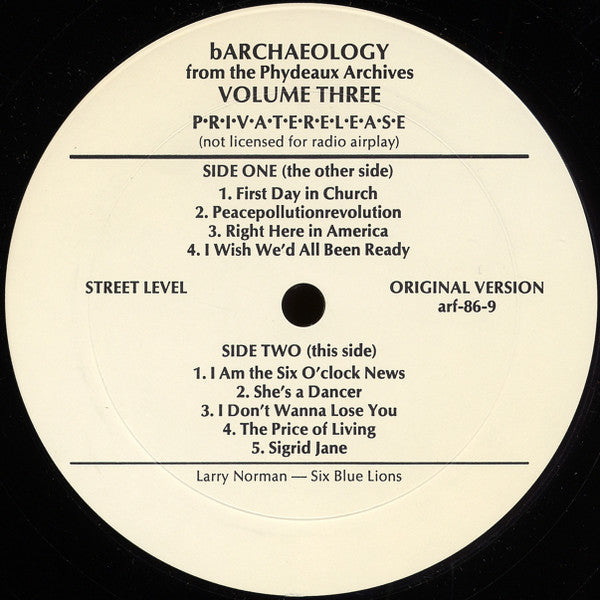 Barchaeology - secondary