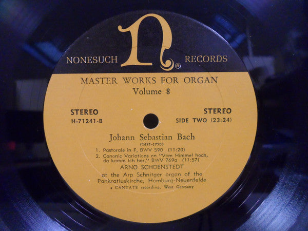 Master Works For Organ Volume 8 - secondary
