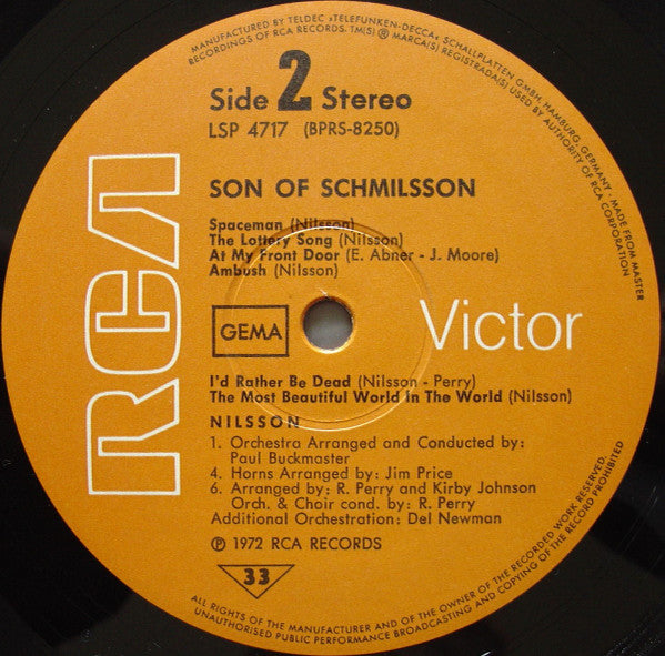 Harry Nilsson - Son Of Schmilsson