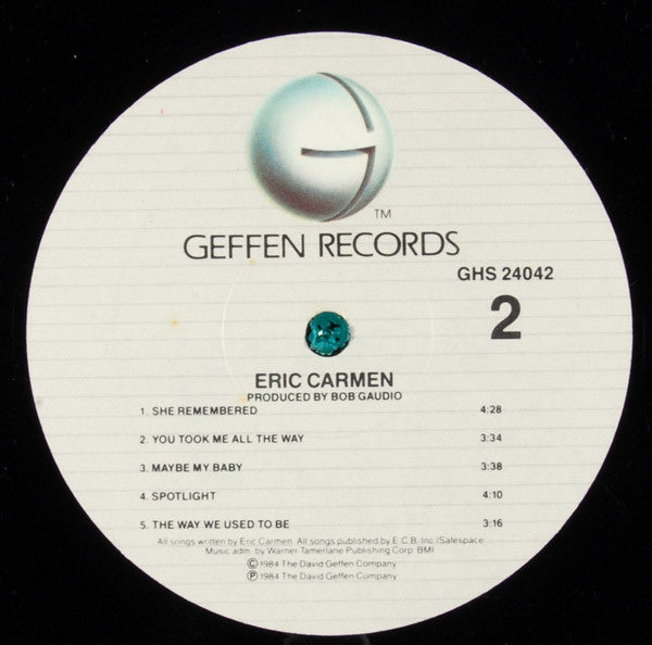 Eric Carmen - secondary