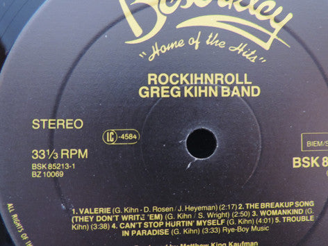 Greg Kihn Band - Rockihnroll