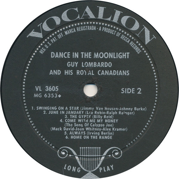 Guy Lombardo And His Royal Canadians - Dance In The Moonlight...