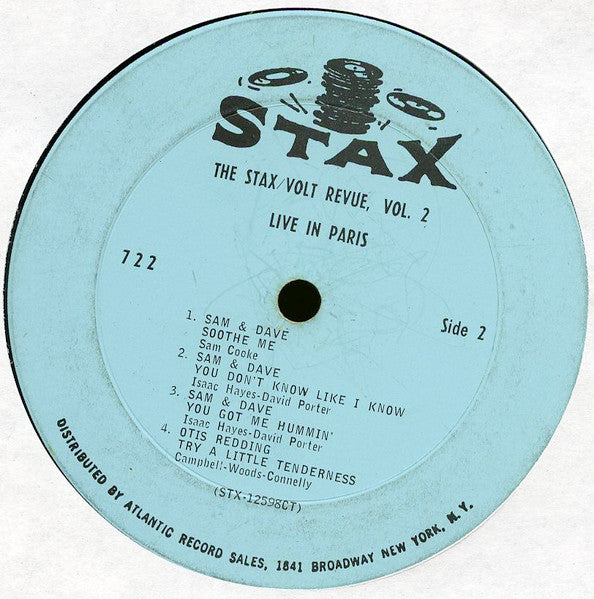 The Stax / Volt Revue Volume 2 Live In Paris - secondary