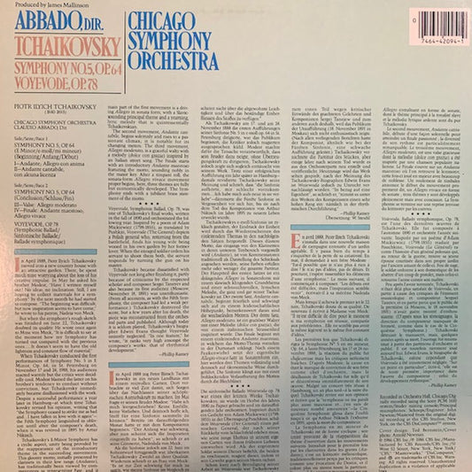 Symphony No. 5, Op. 64 / Voyevode, Op. 78 - secondary