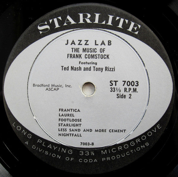 Frank Comstock - Jazz Lab Volume 1