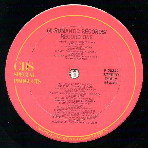Various - 50 Romantic Records (Album No. 1)
