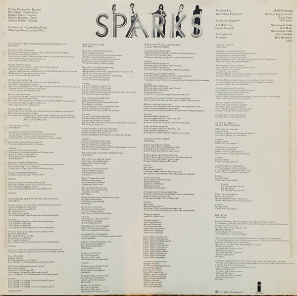 Sparks - Kimono My House