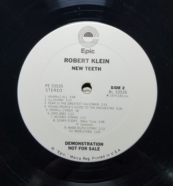 Robert Klein - New Teeth