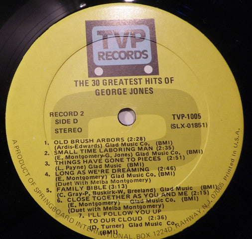 30 Greatest Hits On 2 Records - secondary