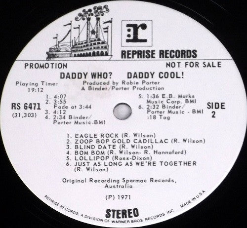 Daddy Cool - Daddy Who?