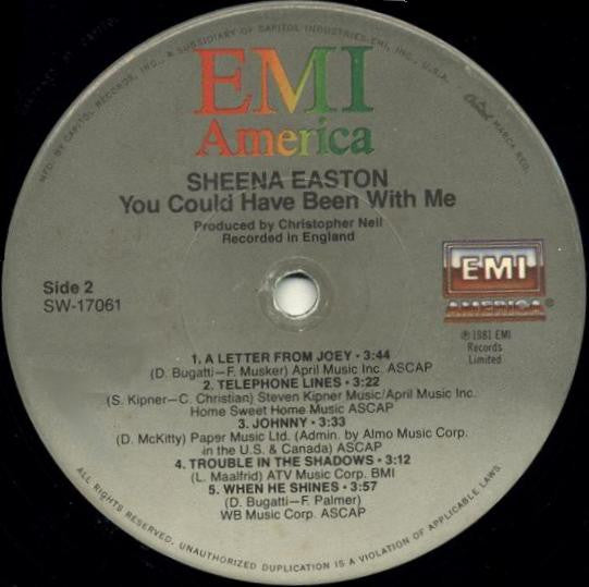 You Could Have Been With Me - secondary