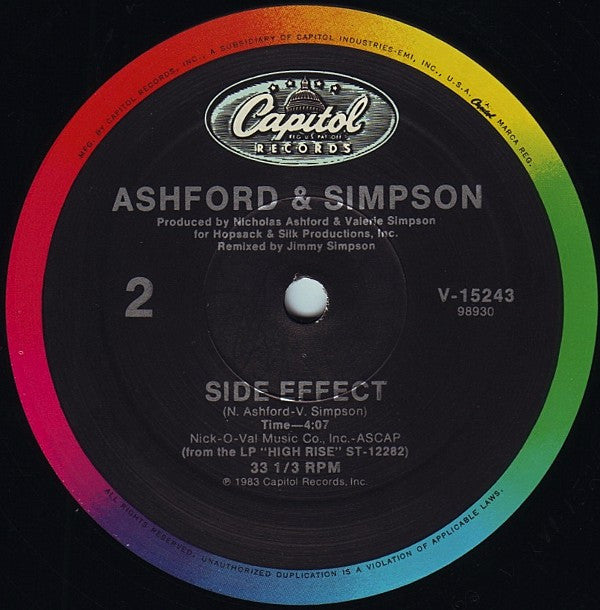 12" Single: Ashford & Simpson - Count Your Blessings