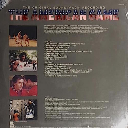 The American Game (The Original Soundtrack Recording) - secondary