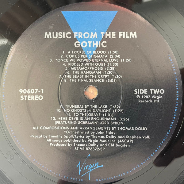 Thomas Dolby - Music From The Film Gothic