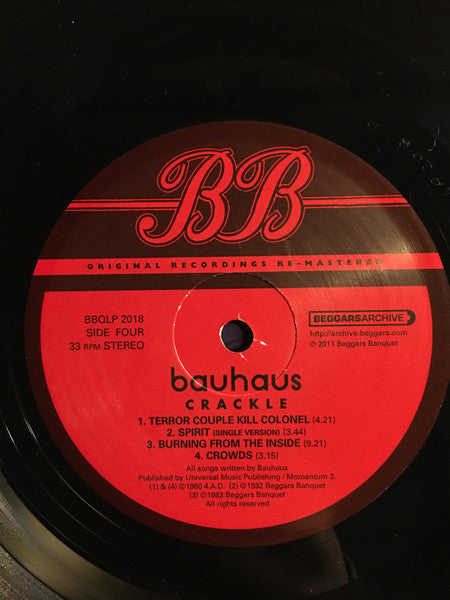 Best Of Bauhaus | Crackle - secondary
