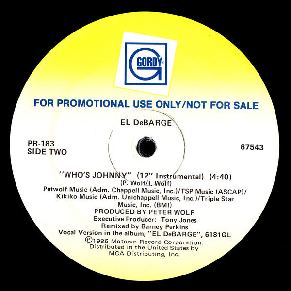 Who's Johnny - secondary