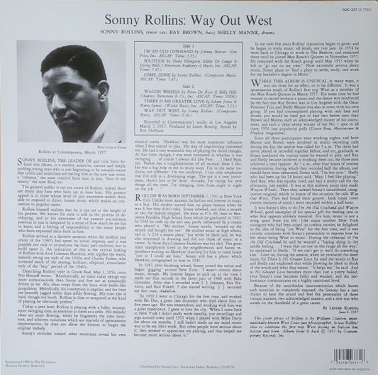 Way Out West - secondary