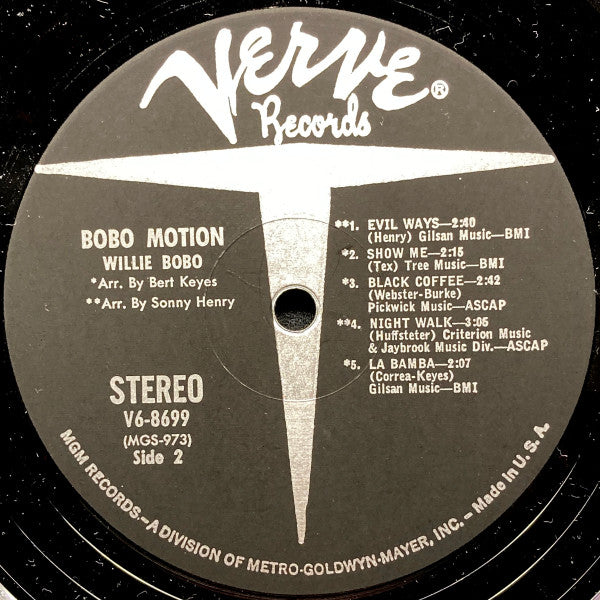 Willie Bobo - Bobo Motion