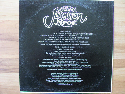 The Johnston Bros. - secondary