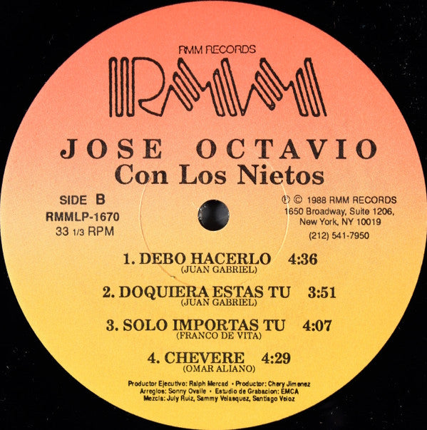 Jose Octavio, Los Nietos - Jose Octavio Con Los Nietos
