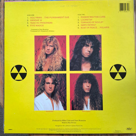 Rust In Peace - secondary