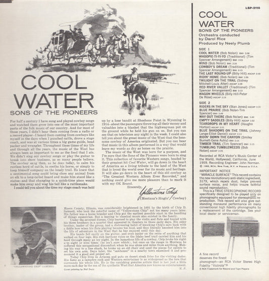 Cool Water (And Seventeen Timeless Western Favorites) - secondary