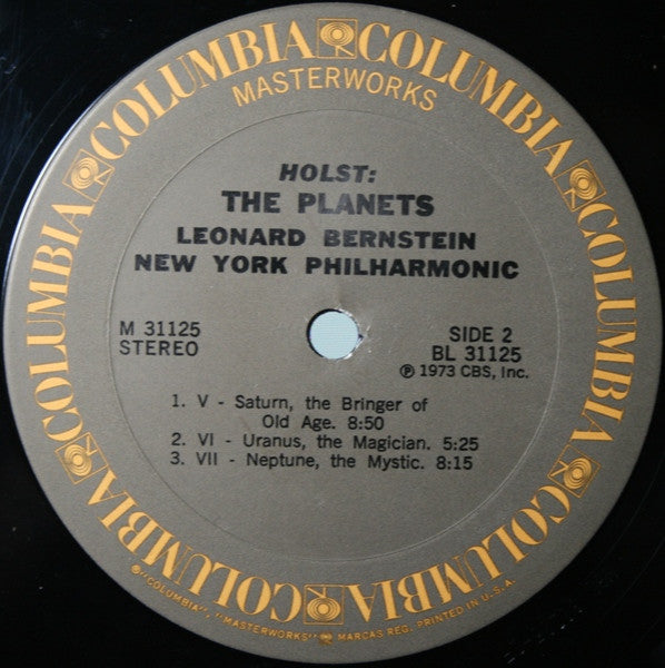 Gustav Holst, Leonard Bernstein, New York Philharmonic - The Planets