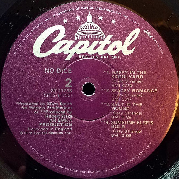 No Dice - secondary