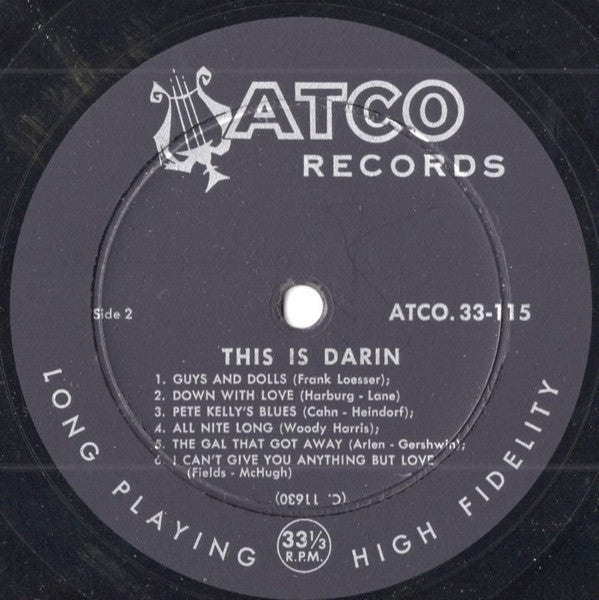 Bobby Darin - This Is Darin