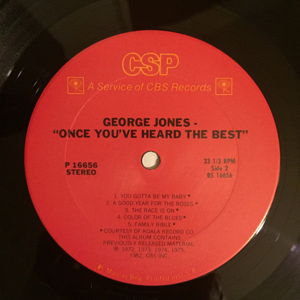 Once You've Heard The Best - secondary