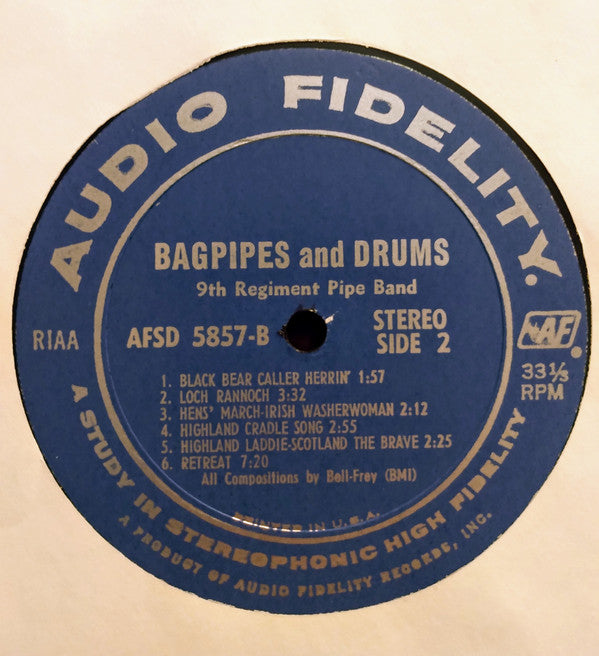 9th Regiment Pipe Band - Bagpipes & Drums