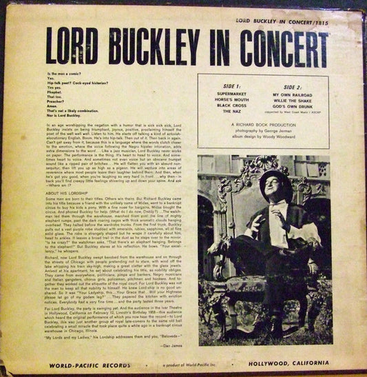 Lord Buckley In Concert - secondary