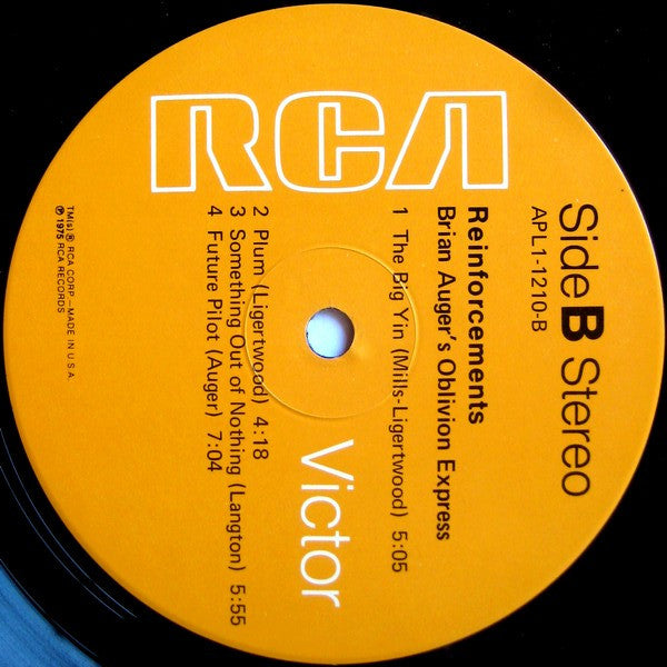 Brian Auger's Oblivion Express - Reinforcements