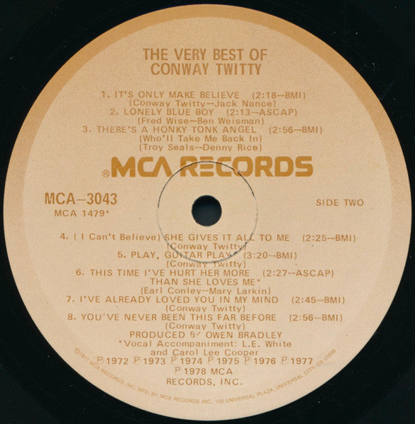 The Very Best Of Conway Twitty - secondary