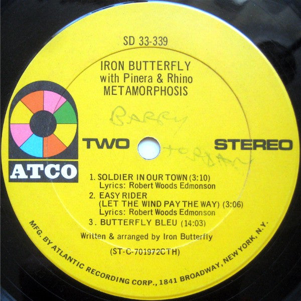 Metamorphosis - secondary