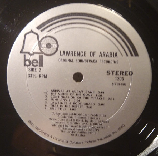 Maurice Jarre, London Philharmonic Orchestra - Lawrence Of Arabia - Original Soundtrack Recording
